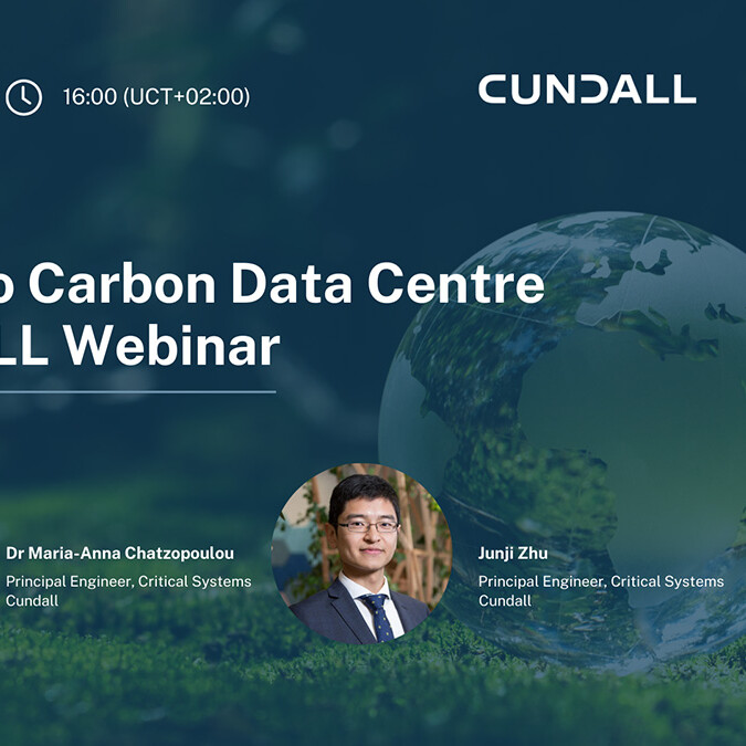 Net Zero Carbon Data Centre CUNDALL webinar