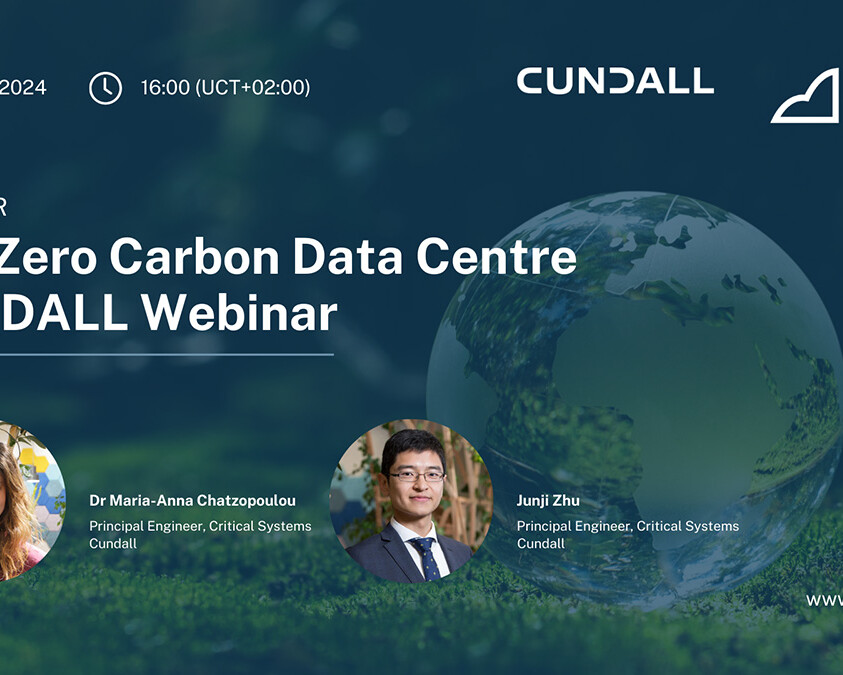 Net Zero Carbon Data Centre CUNDALL webinar